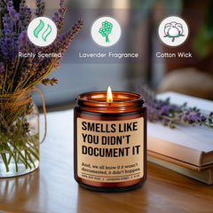 Humor candle for office coworkers and bosses