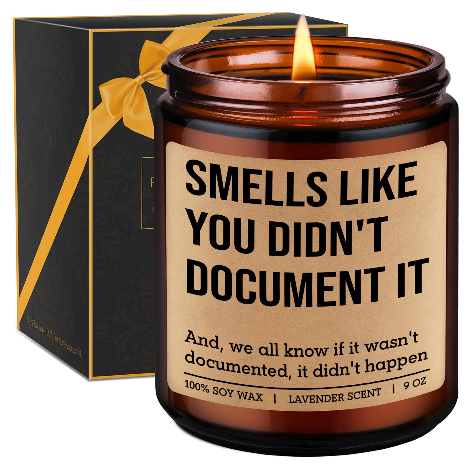 GSPY Candles HR candle for coworkers lavender 9oz