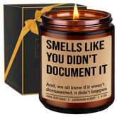 GSPY Candles HR candle for coworkers lavender 9oz