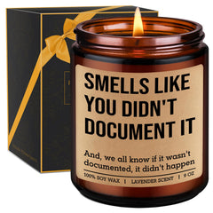 GSPY Candles HR candle for coworkers lavender 9oz
