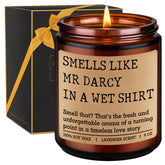 GSPY Mr Darcy Candle 9 oz natural wax with cotton wick