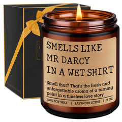 GSPY Mr Darcy Candle 9 oz natural wax with cotton wick