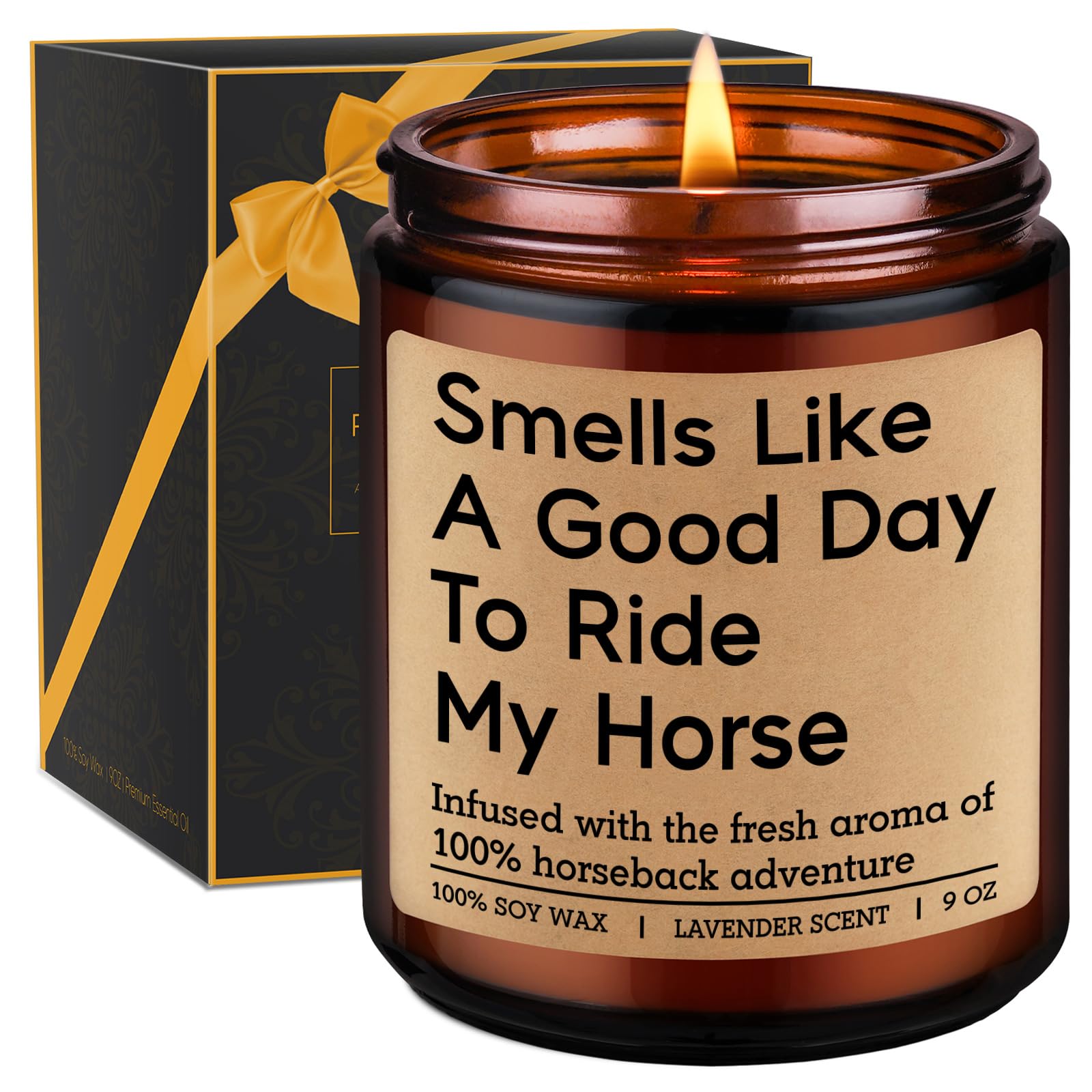 GSPY Scented Candle for horse lovers