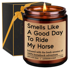 GSPY Scented Candle for horse lovers