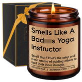 GSPY scented candle 9 oz for yoga instructors