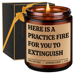 GSPY Scented Candle for firefighter gifts