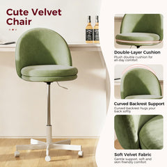 Height adjustable seat 17.7 to 23.6 inches GTPLAYER chair