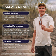 Maltodextrin and fructose dual-source energy gel