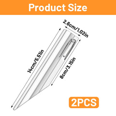 Guduling 2 Pcs Table Crumber with pocket clip