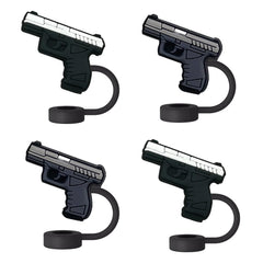 Gun Straw Toppers for Stanley Cups 30 oz and 40 oz set of 4