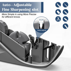 Gusneck kitchen knife sharpener