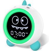 H-chin Kids Alarm Clock in green color