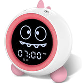 H-chin Kids Alarm Clock pink variant for toddlers