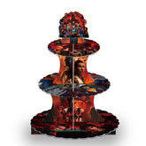 H.ebony Stranger 5 TV cupcake stand three-tier design