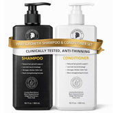 Hair Growth Shampoo and Conditioner Set packaging