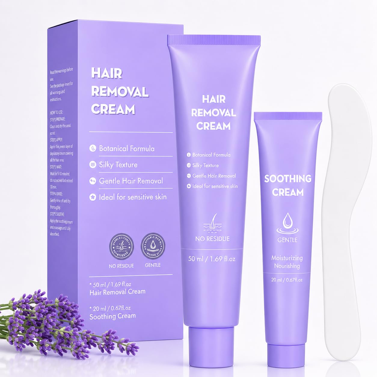 Hair Removal Cream for Women packaging