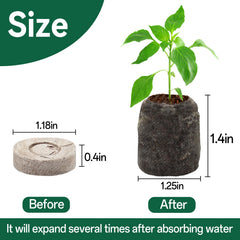 Halatool peat pellets 30mm with breathable non-woven cover