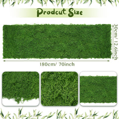 Halloween enchanted forest moss runner nylon material