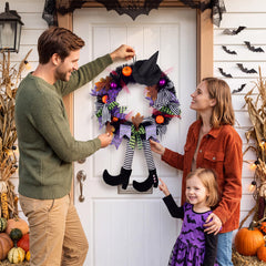 Premium non-woven fabric wreath handmade for durability