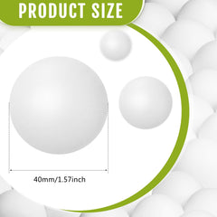 Hanaive table tennis ball white 100pack image 2