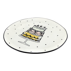 10 inch diameter cake platter for desserts and party snacks