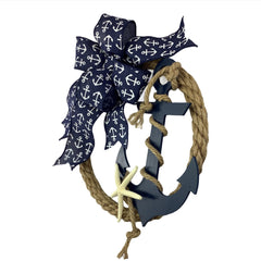 Nautical wreath suitable for front door or interior decor