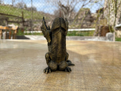 Hand-painted dragon statue for collectors shelves