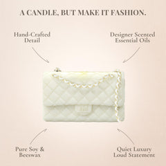 Handbag candle for women by Haute Mess