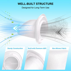 Handheld vacuum filter compatible with HNVC series models