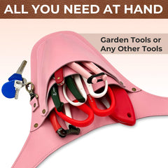 Handmade florist tools belt designed for women