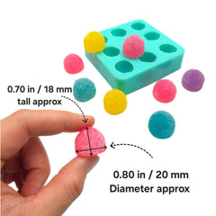Flexible durable mold for pet treats and non-edible projects