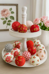 Mother’s Day decor gift Flowers for Mom rag balls