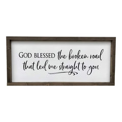 Handmade Large Wooden Master Bedroom Sign with 36 x 16 dimensions and soft white background