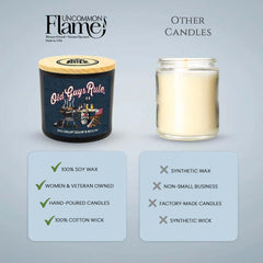 Handmade in USA non-toxic soy wax candle 10 oz