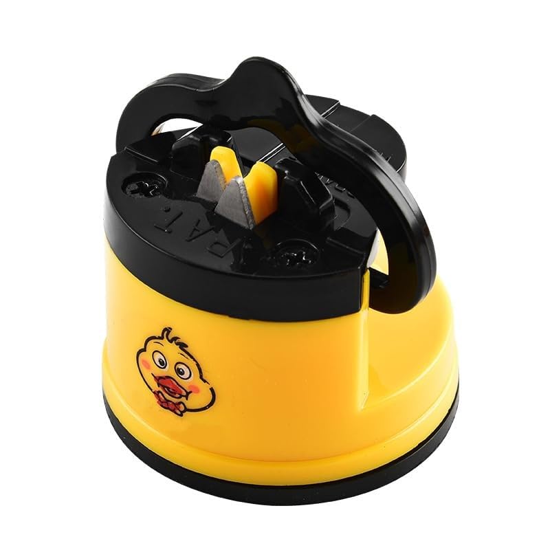 Hands Free Knife Sharpener with suction cup portable design