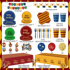 Six hanging swirls included in the set