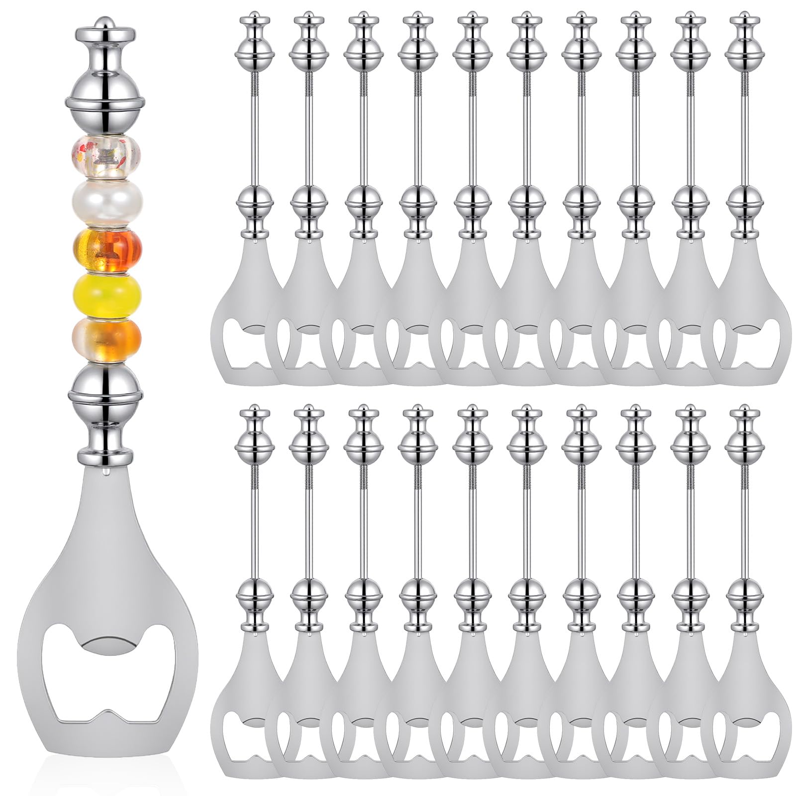 HANLANXUE beadable beer opener silver product image