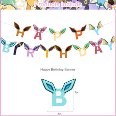 Happy Birthday Banner included in set