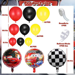 Happy birthday banner cake toppers included image