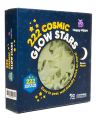 Happy Hippo glow in the dark stars ceiling set with bonus moon
