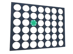 Harley-Davidson 11x14 poker chip insert for 42 chips