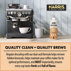 Descaling solution suitable for Keurig and Nespresso and more