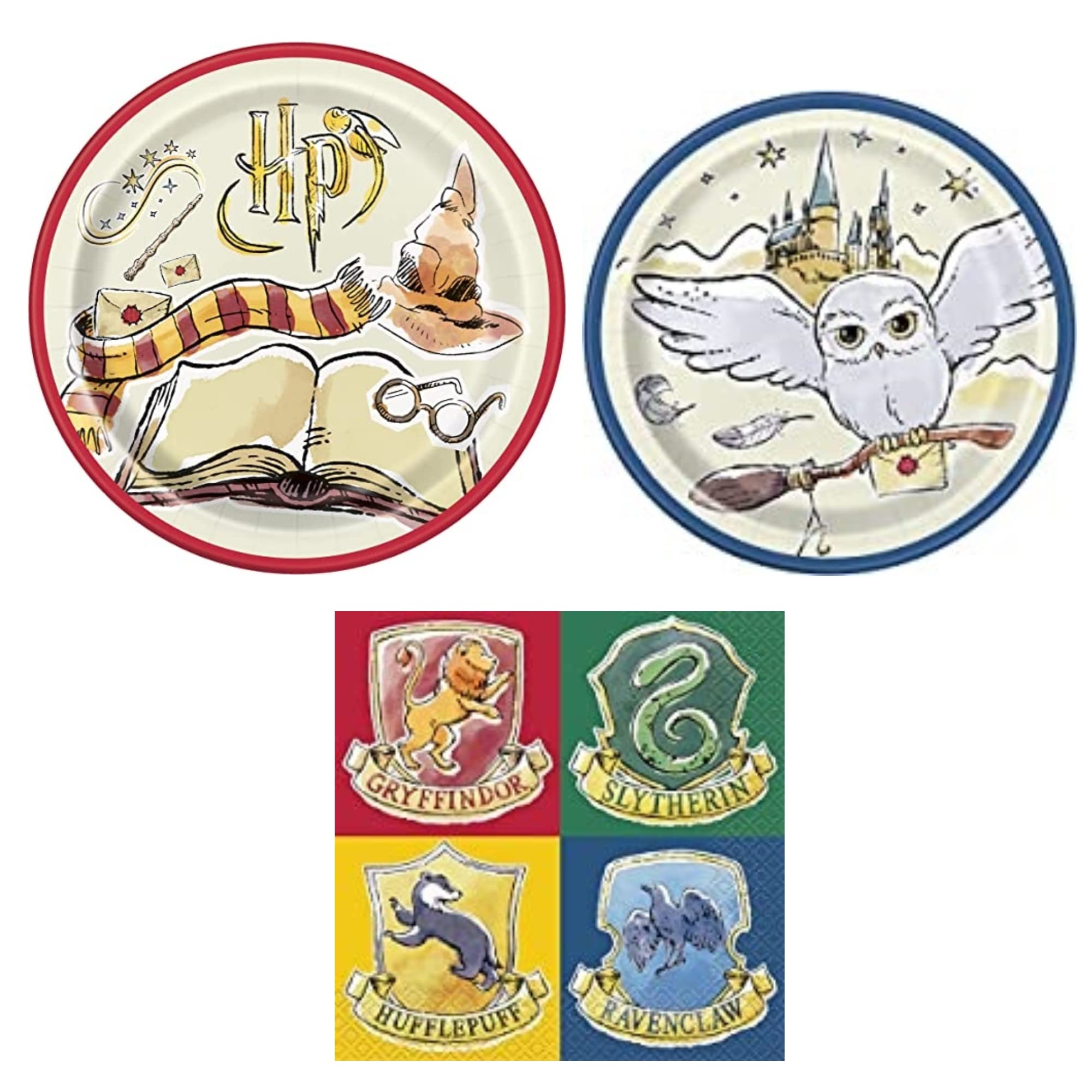 Harry Birthday Party Bundle 8 dinner plates
