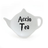 Harry Potter Accio Tea Bag Holder porcelain teapot shaped