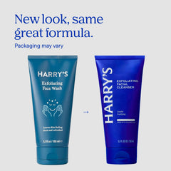 Harry's Exfoliating Face Wash for Men volcanic rock formula