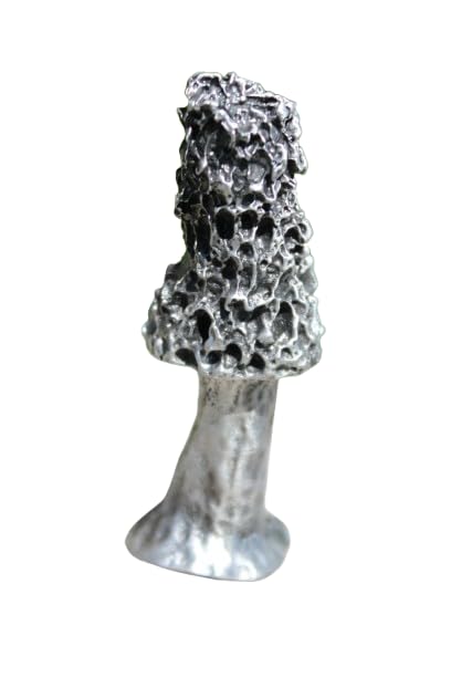 Hastings Pewter Company Morel Mushroom Figurine in fine pewter