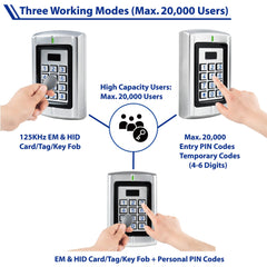 KPR2000 stand-alone access controller for gate opener