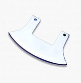 Full tang Ulu blade blank from HAWK KNIVES with mirror polish 5.5 inch