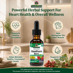 Hawthorn berry fluid extract 2000 mg per serving Nature's Answer