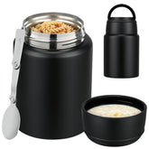 HAWEEK 12oz insulated food jar in stainless steel